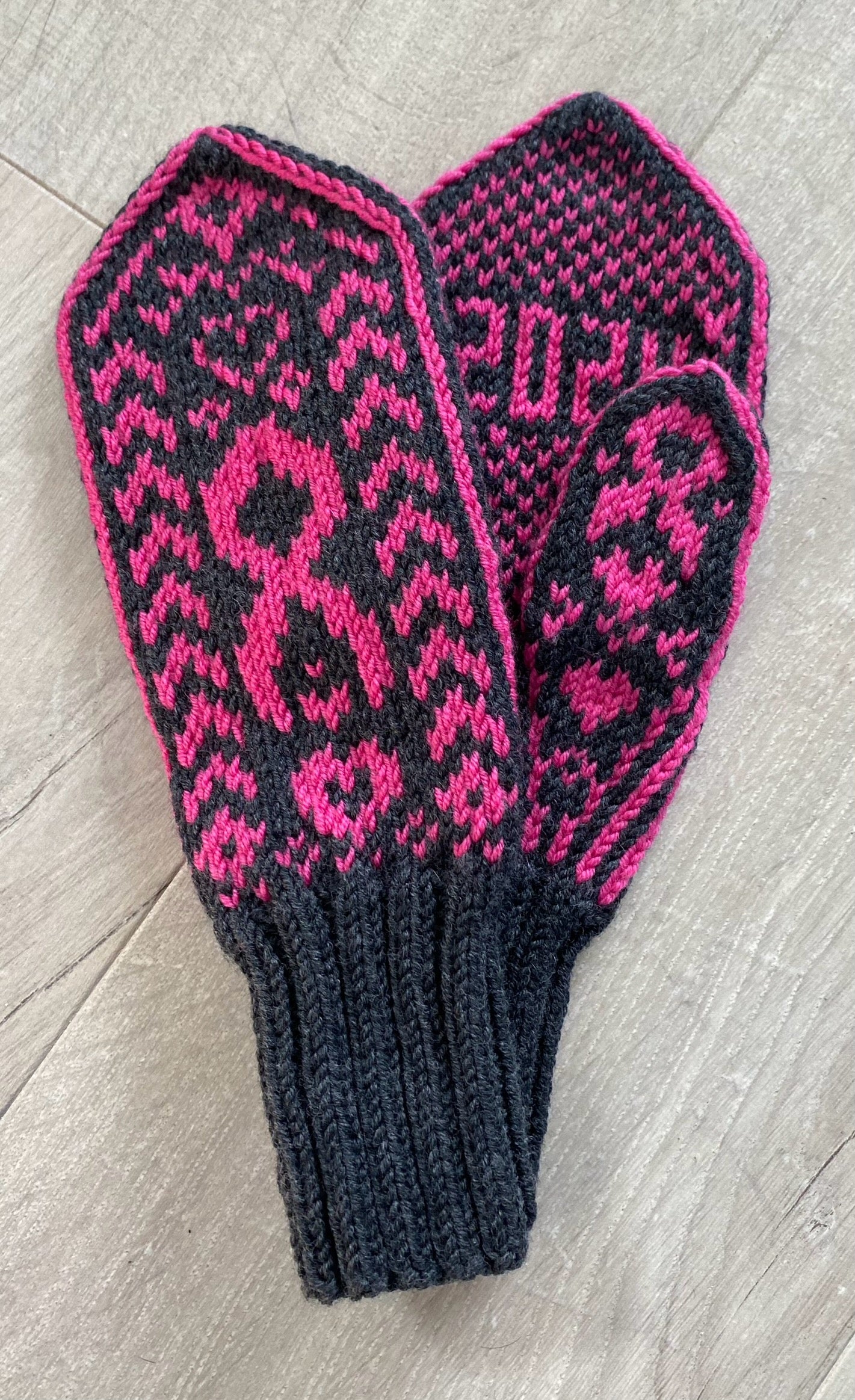 Tilbúnir vettlingar nr.2