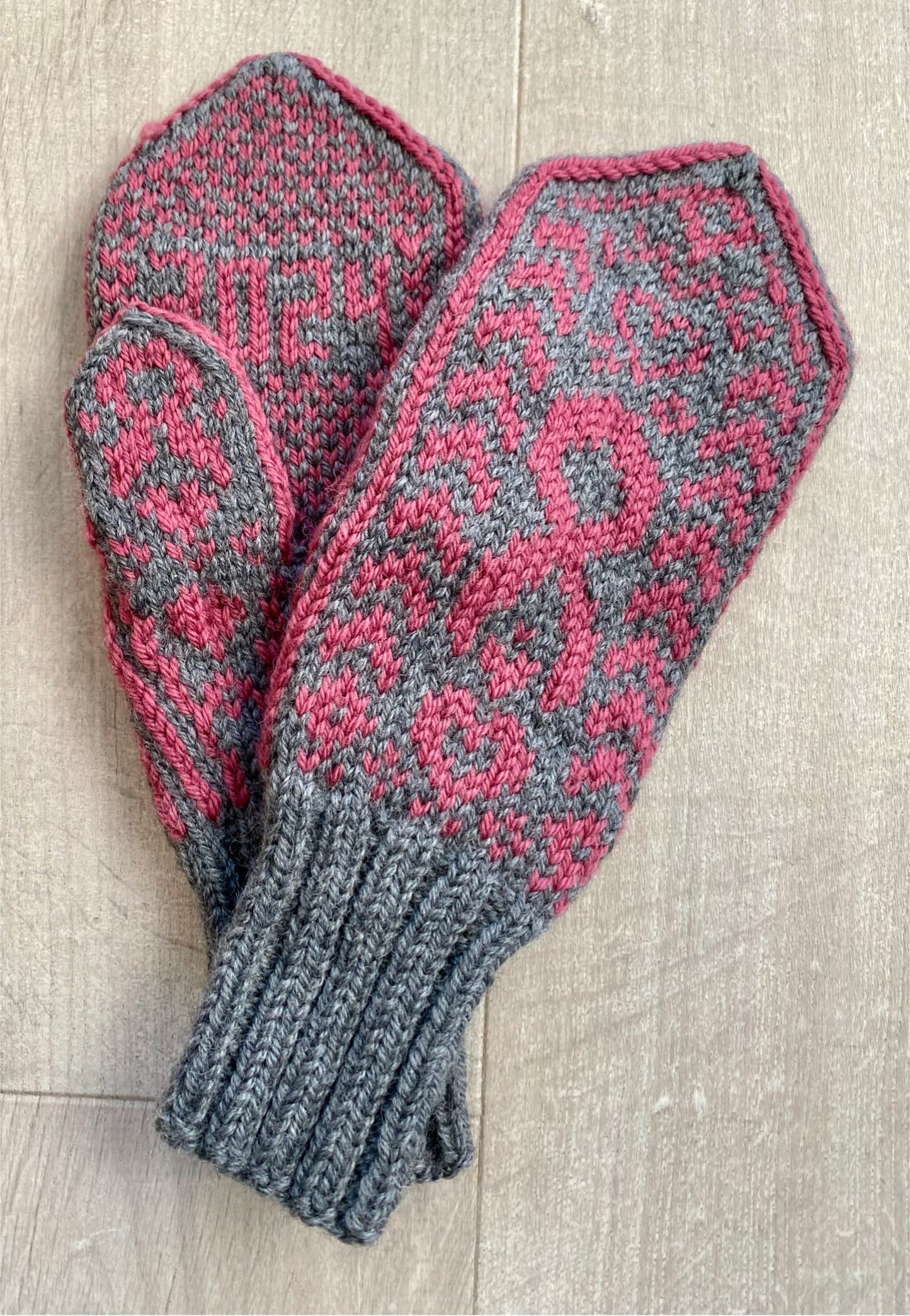 Tilbúnir vettlingar nr.1